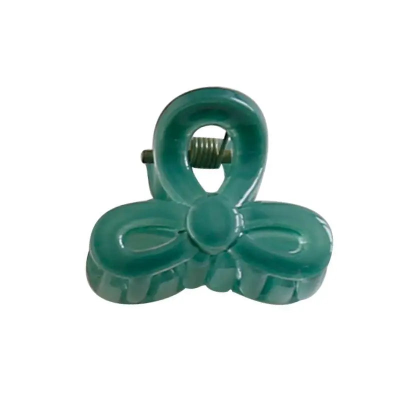 4Pcs/set Cute Jelly Color Transparent Mini Hair Claw Clip Fashion Bow Tie Sweet Girl Small Side Clamp Hairpin Hair Accessories